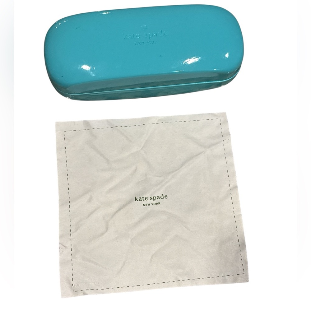 Kate Spade Sunglass Holder & Cleaning Cloth.